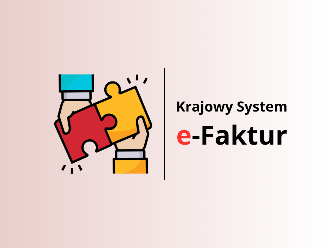 Grafika symbolizująca integrację z systemem KSeF